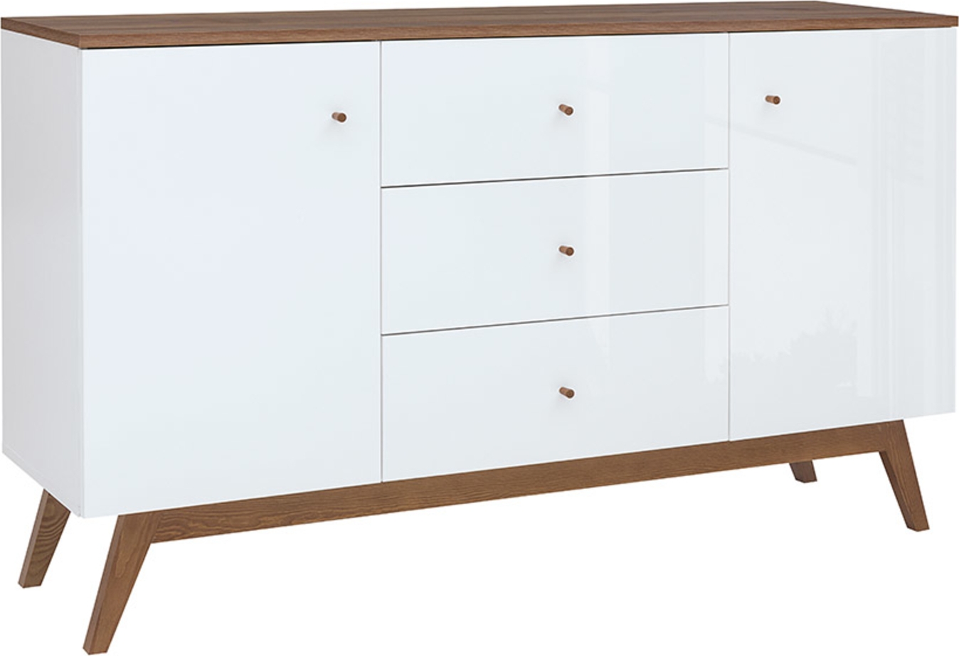 Heda skänk Vit lärk 3290 kr Skänkar Sideboards Trendrum se